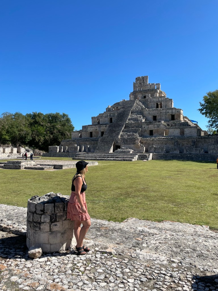 Maya Stätte Edzná, im Staat Campeche in Mexiko